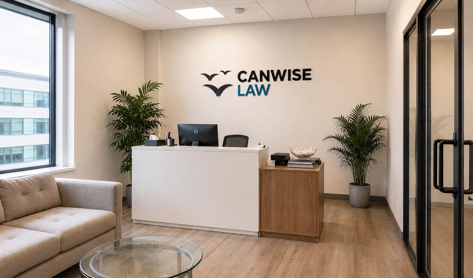 CanWise Law reception office